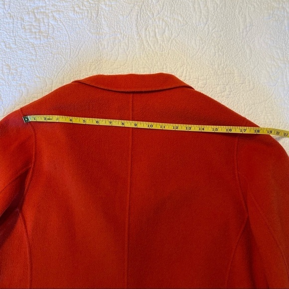 Pendleton Merino Wool Button Front Rust Blazer - Large - Picture 14 of 15